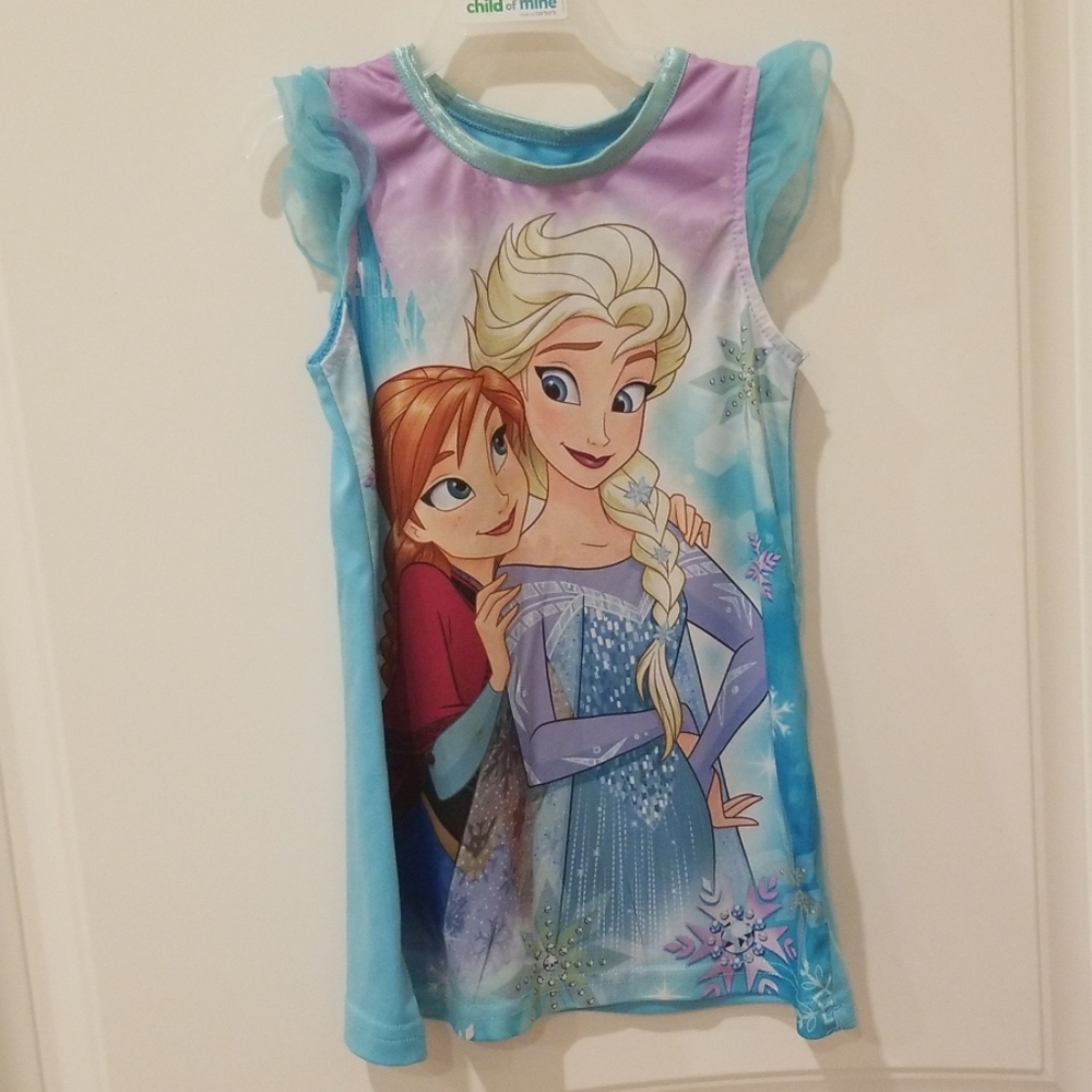 Pair of 2T Frozen Nightgowns